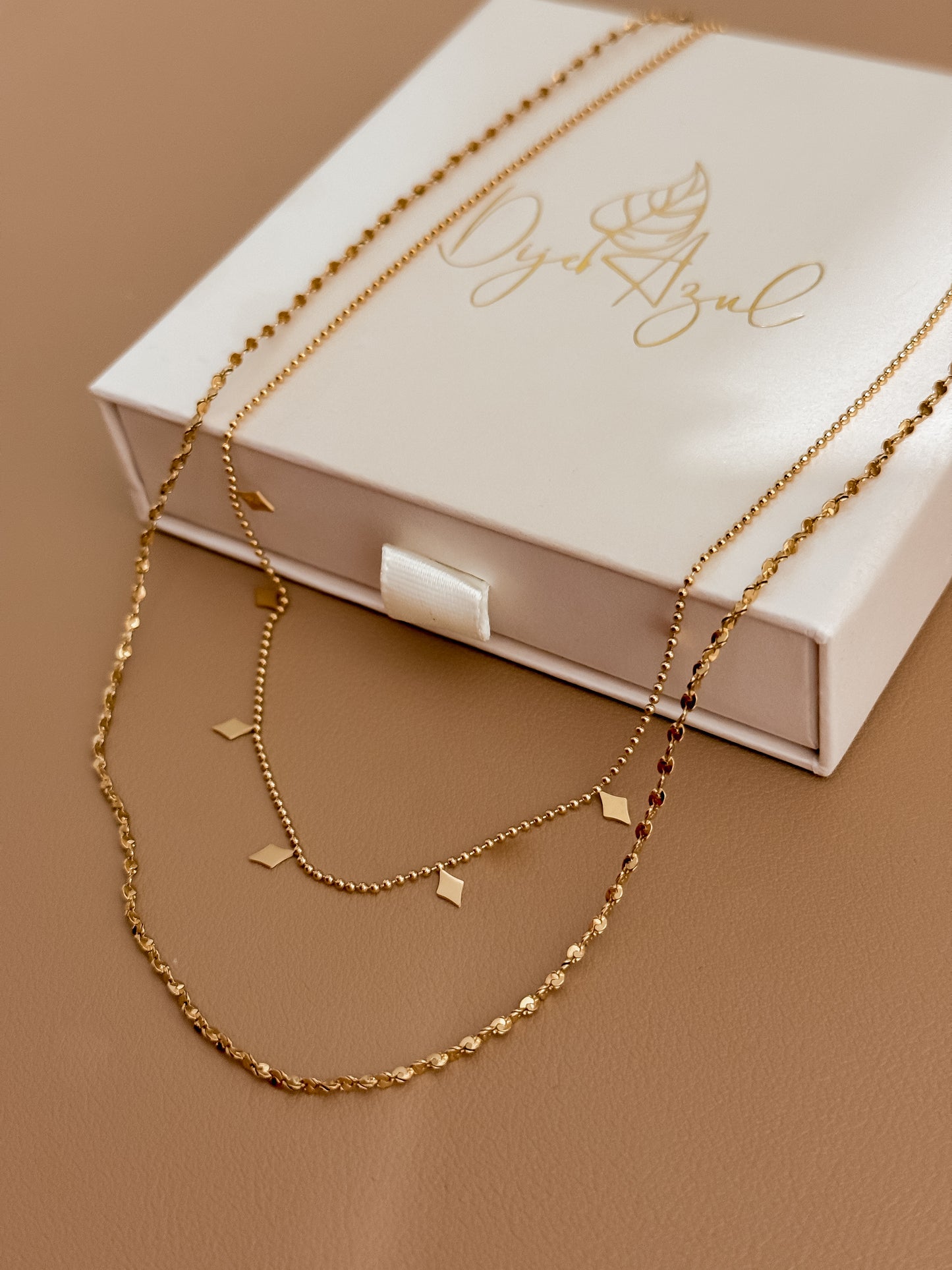 Diamonds Double necklace