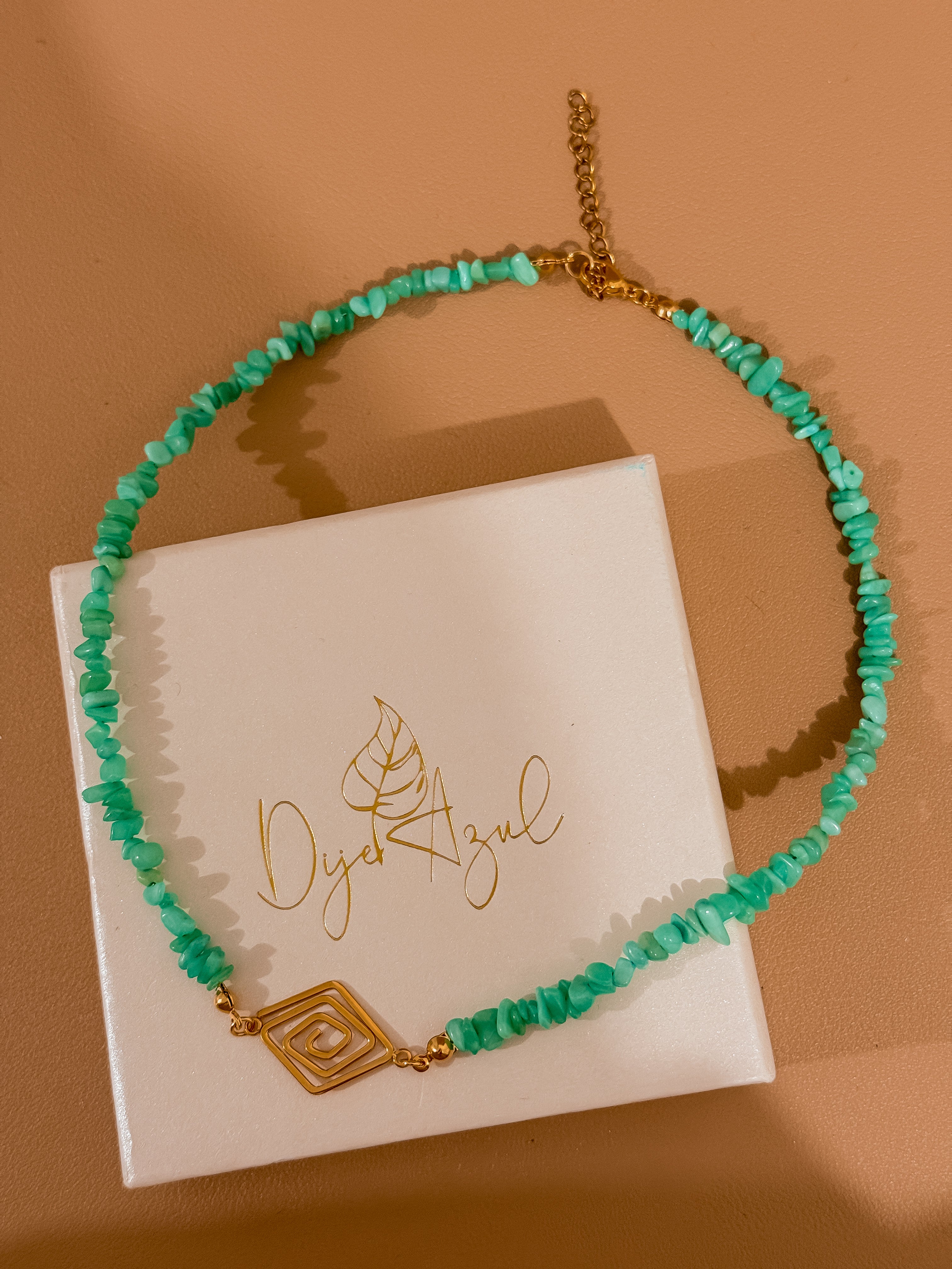 Aquamarina necklace