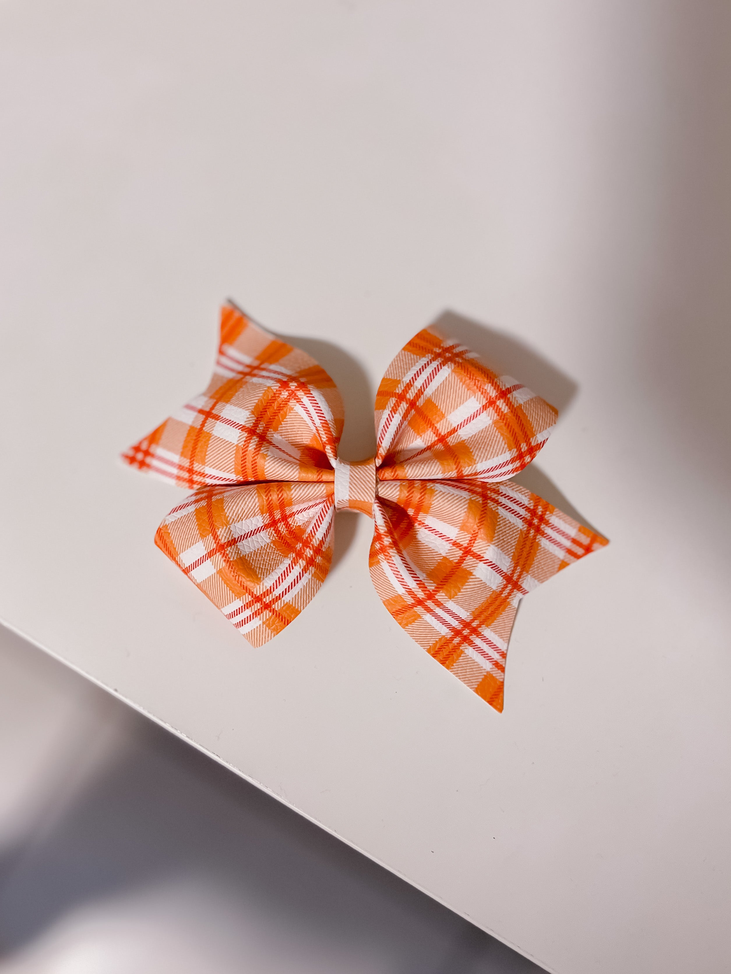 Orange Fall Bow