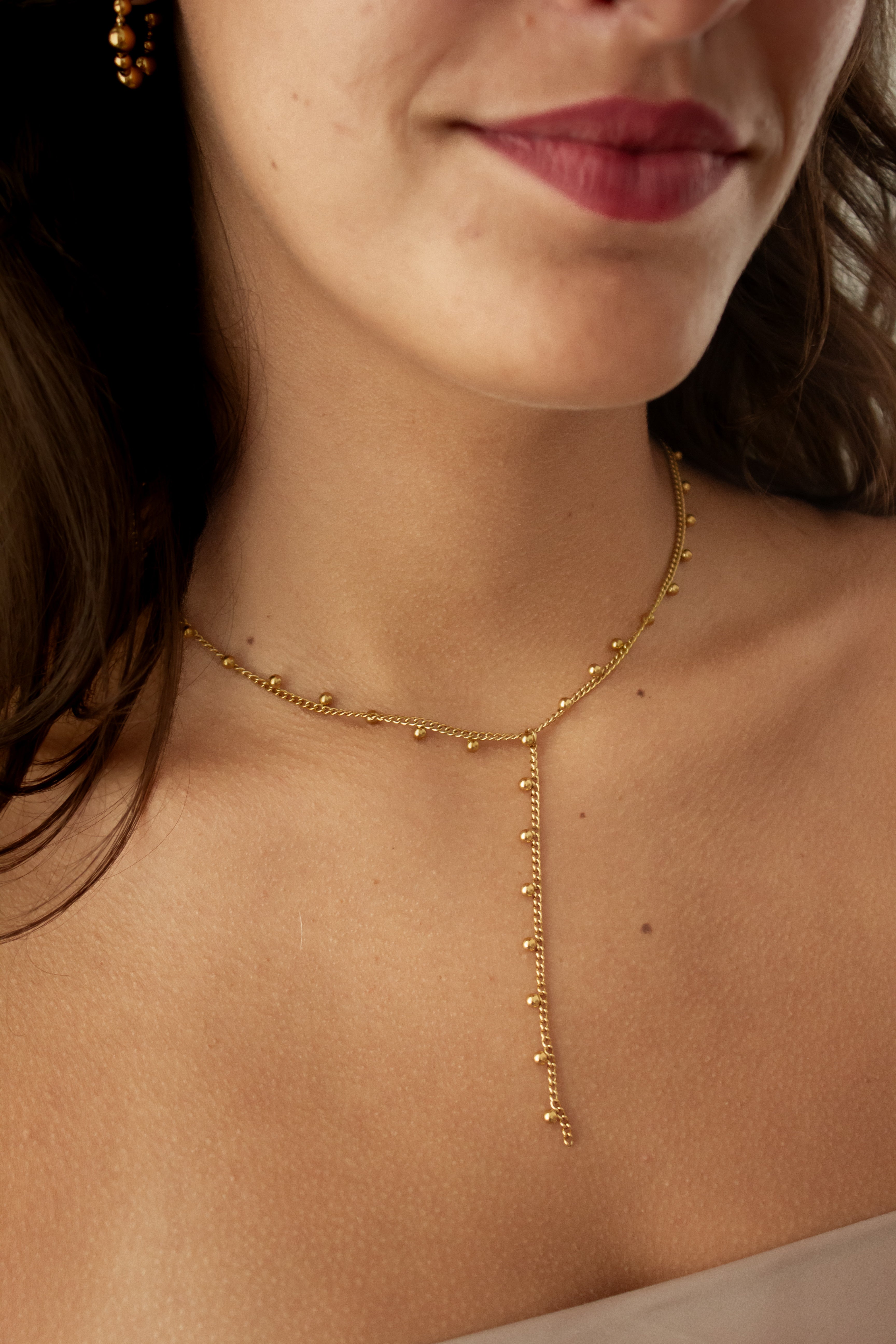 Adonai Lariat Necklace