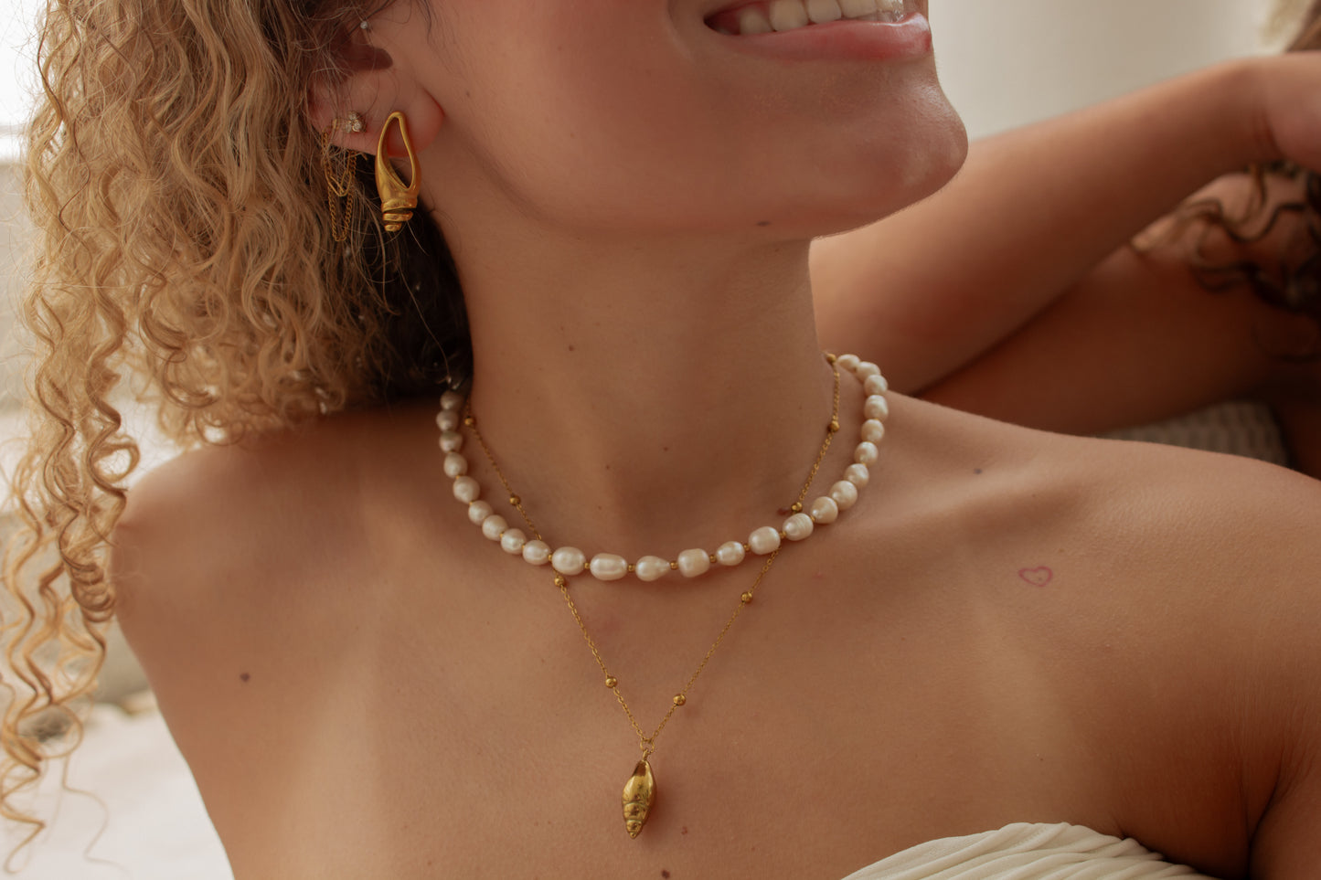 Pearls Beaded necklace