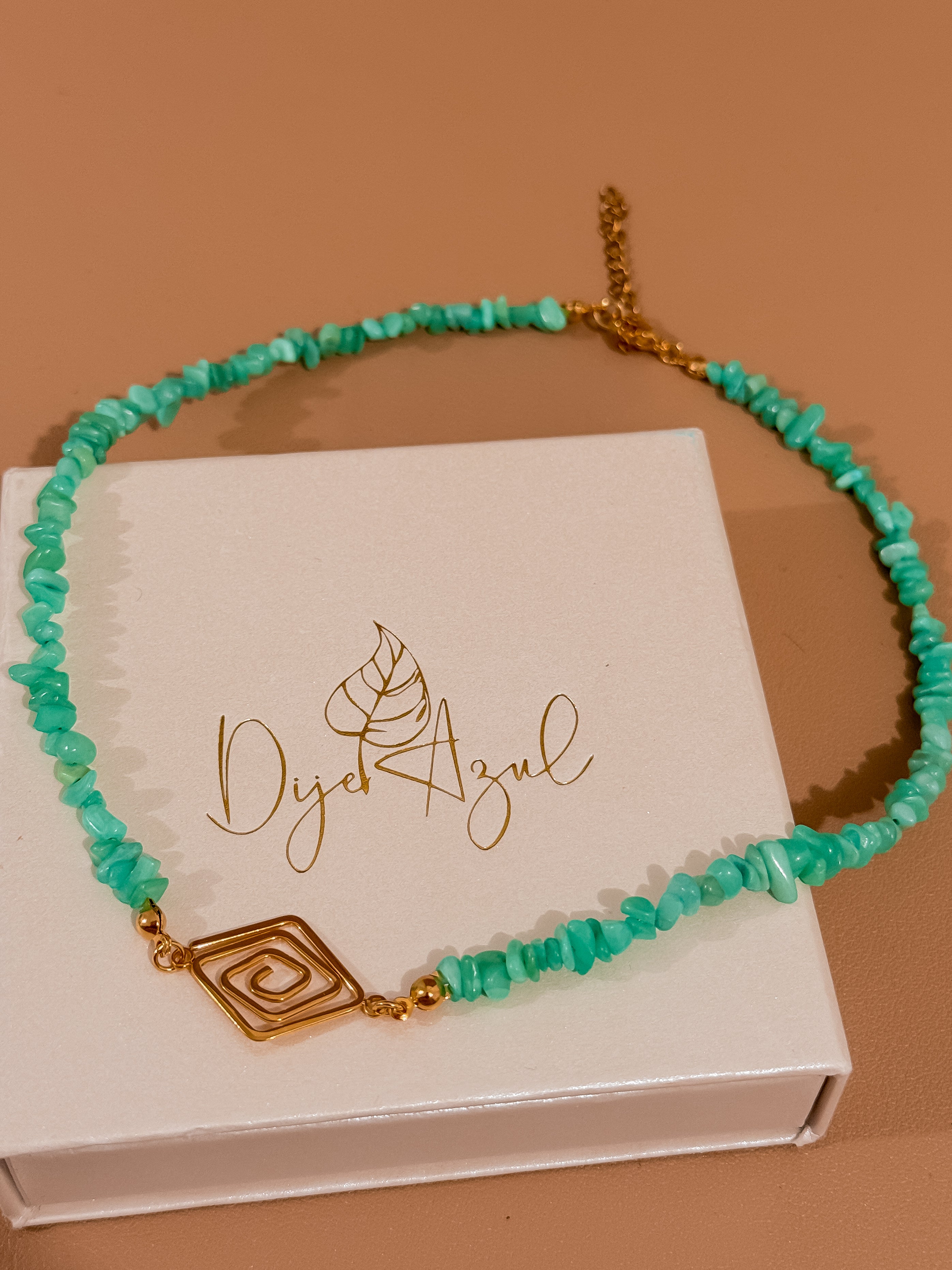 Aquamarina necklace