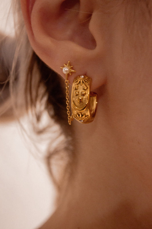 Sunrise earrings