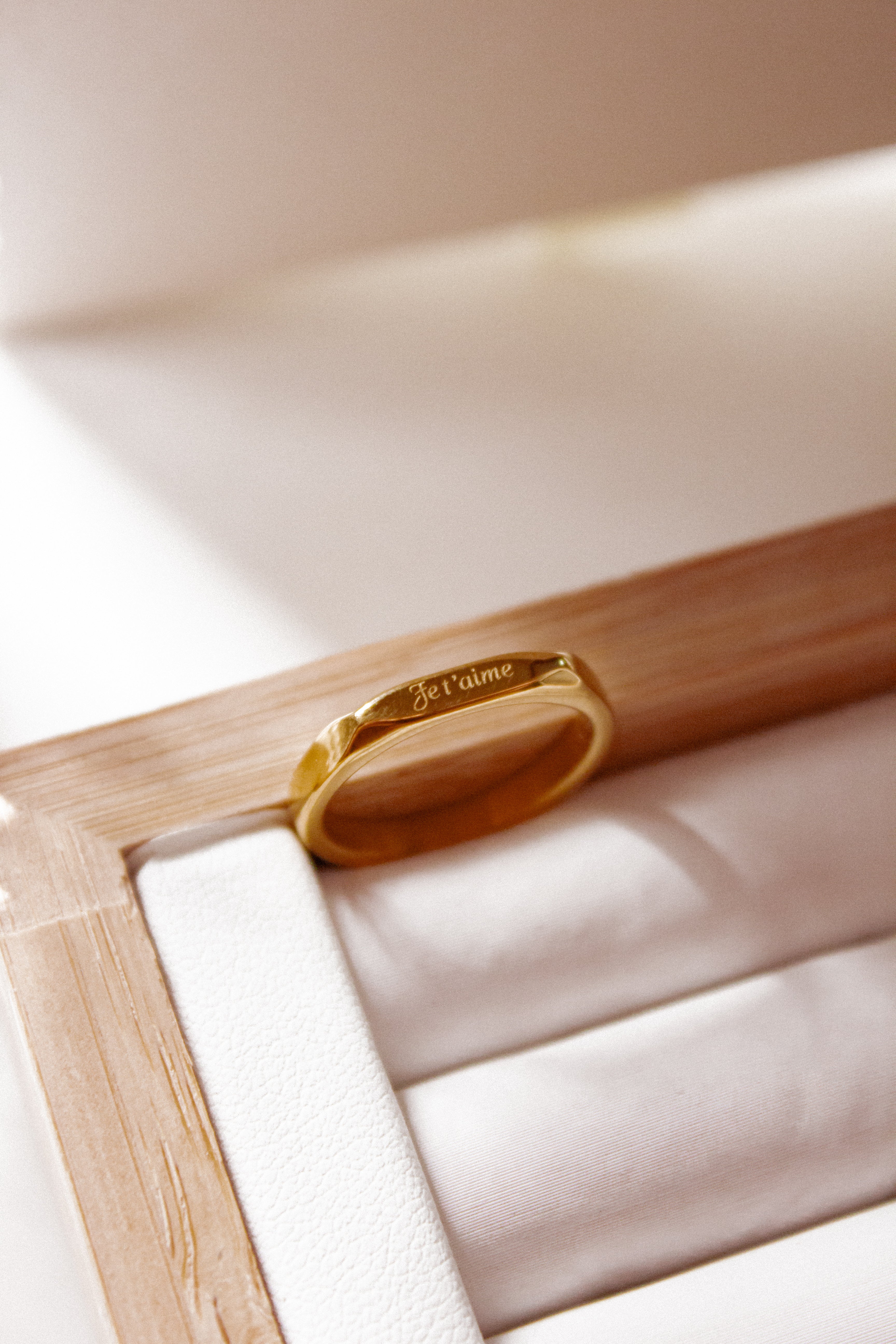 Je t’aime (I LOVE YOU) ring