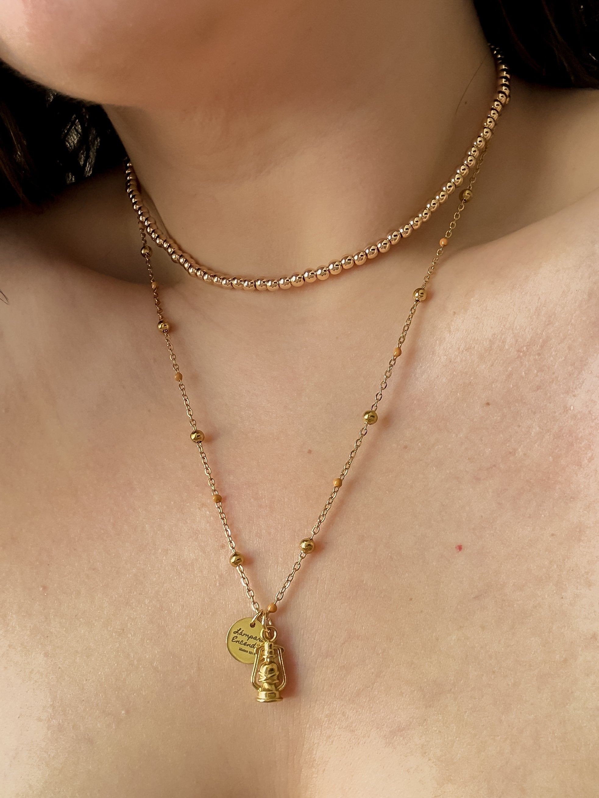 Lámpara Encendida necklace