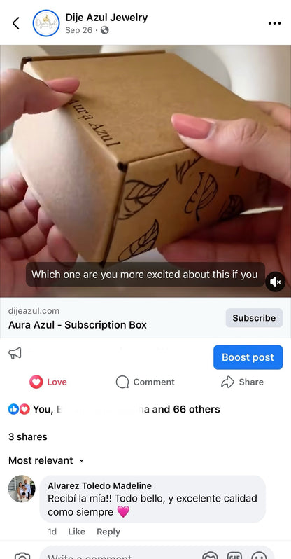 Aura Azul - Subscription Box