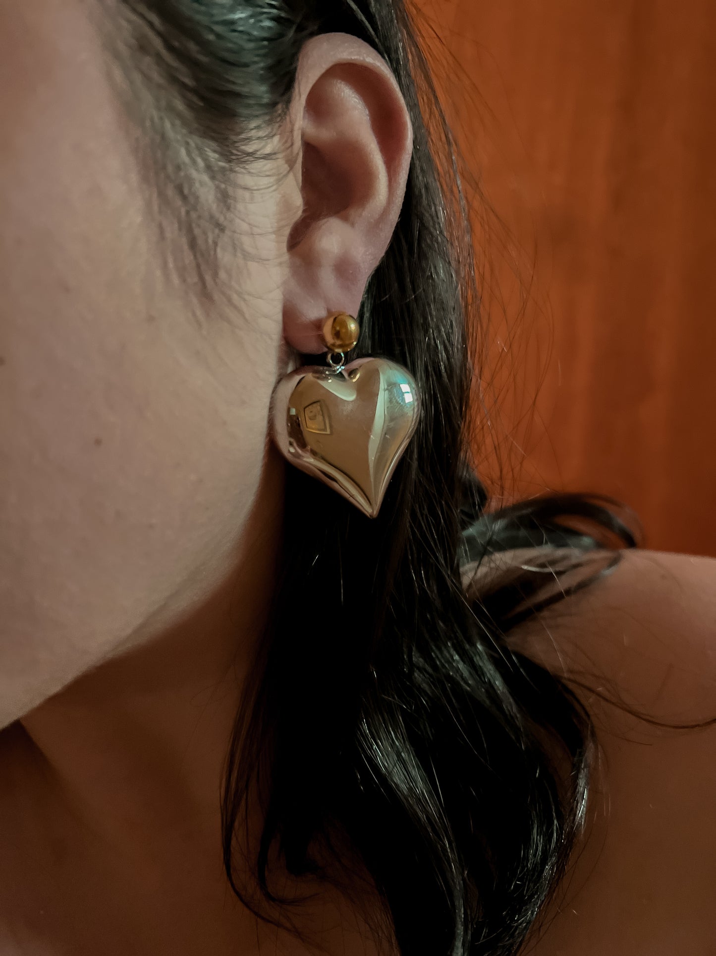 Statement Heart earrings
