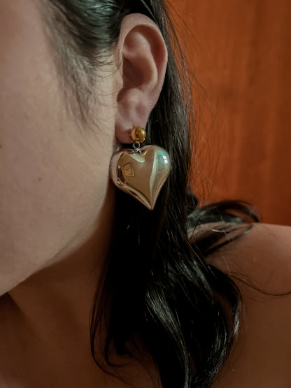 Statement Heart earrings