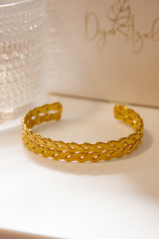 Rope bangle bracelet