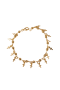 Cross bracelet (18kGF)