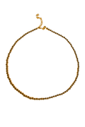 Gold Beads necklace (18kGF)
