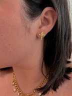 Sparkling Cross earrings