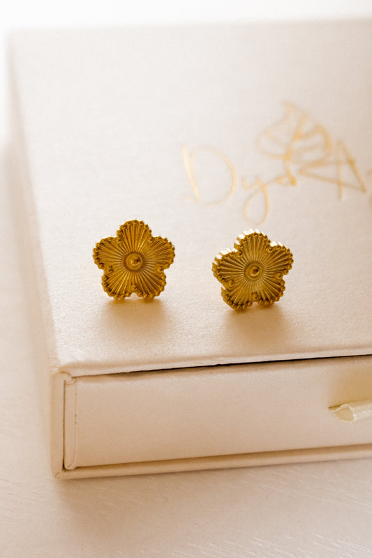 Golden Clover earrings