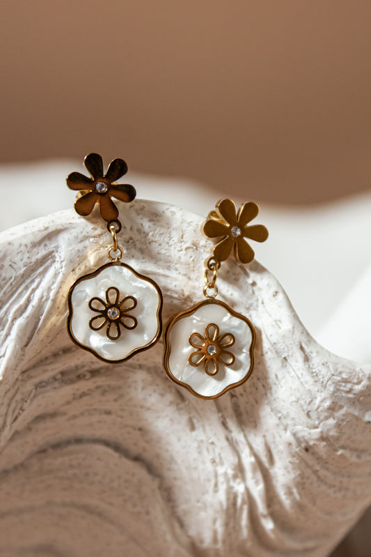 Amelia Flower earrings