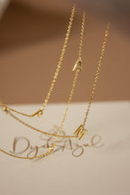 Dainty Initial necklace (S925)