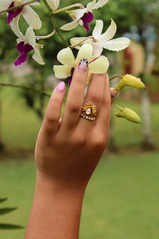Astro Zirconia Ring Set