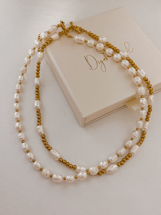 Pearls Beaded necklace