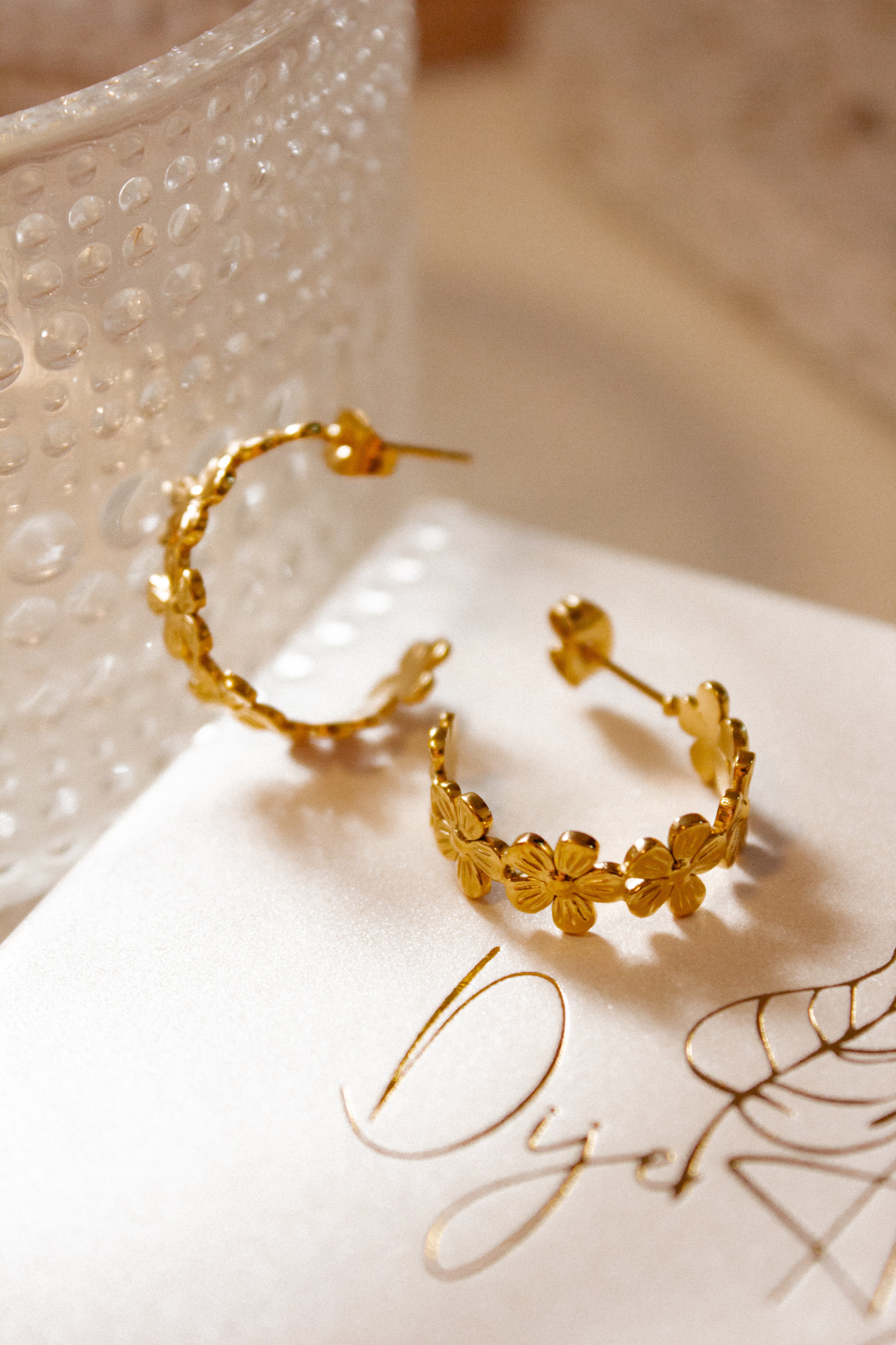 Floral Hoops