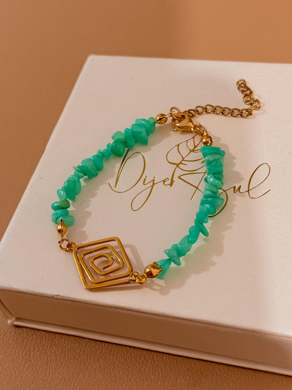 Aquamarina bracelet