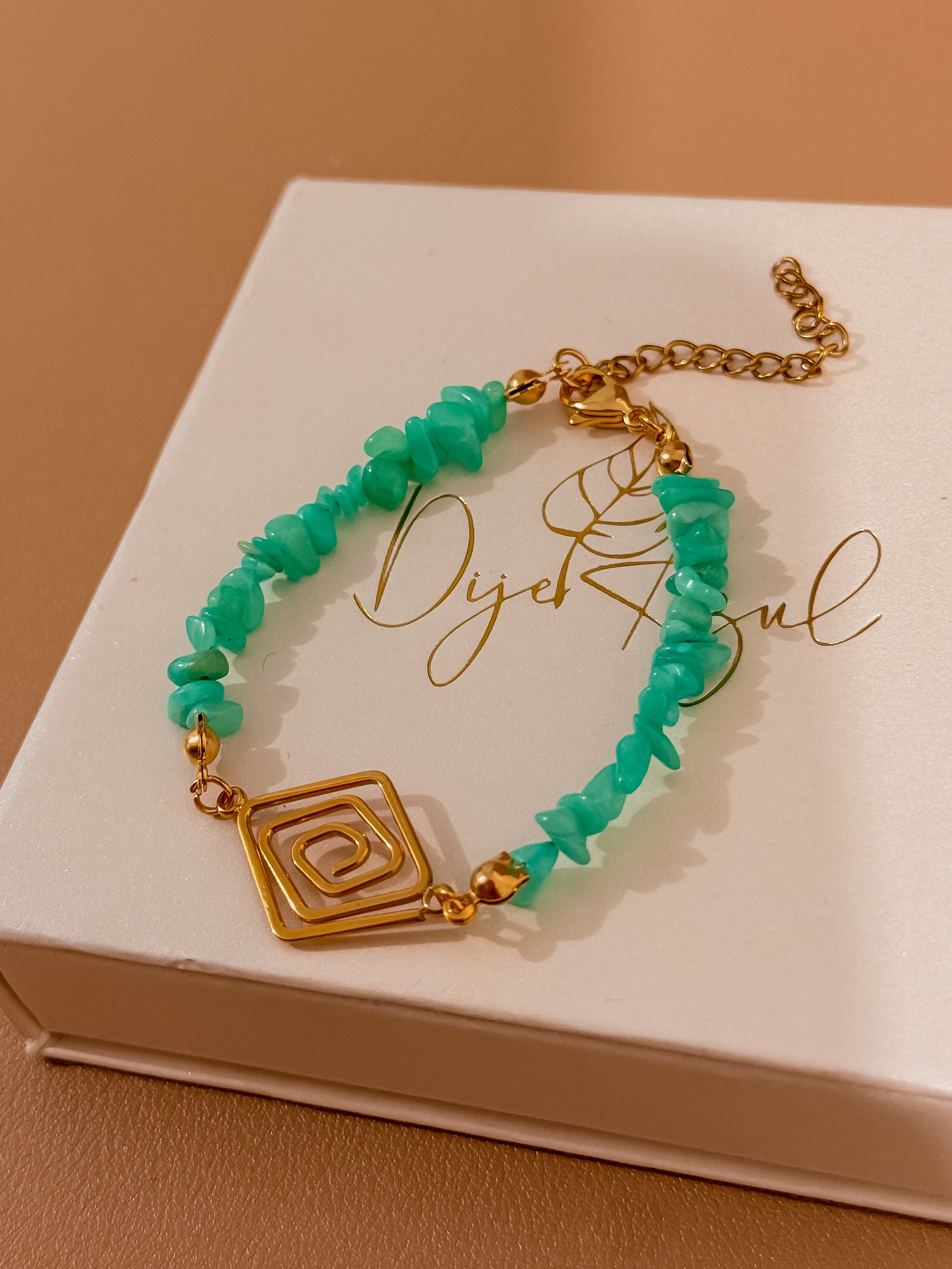 Aquamarina bracelet