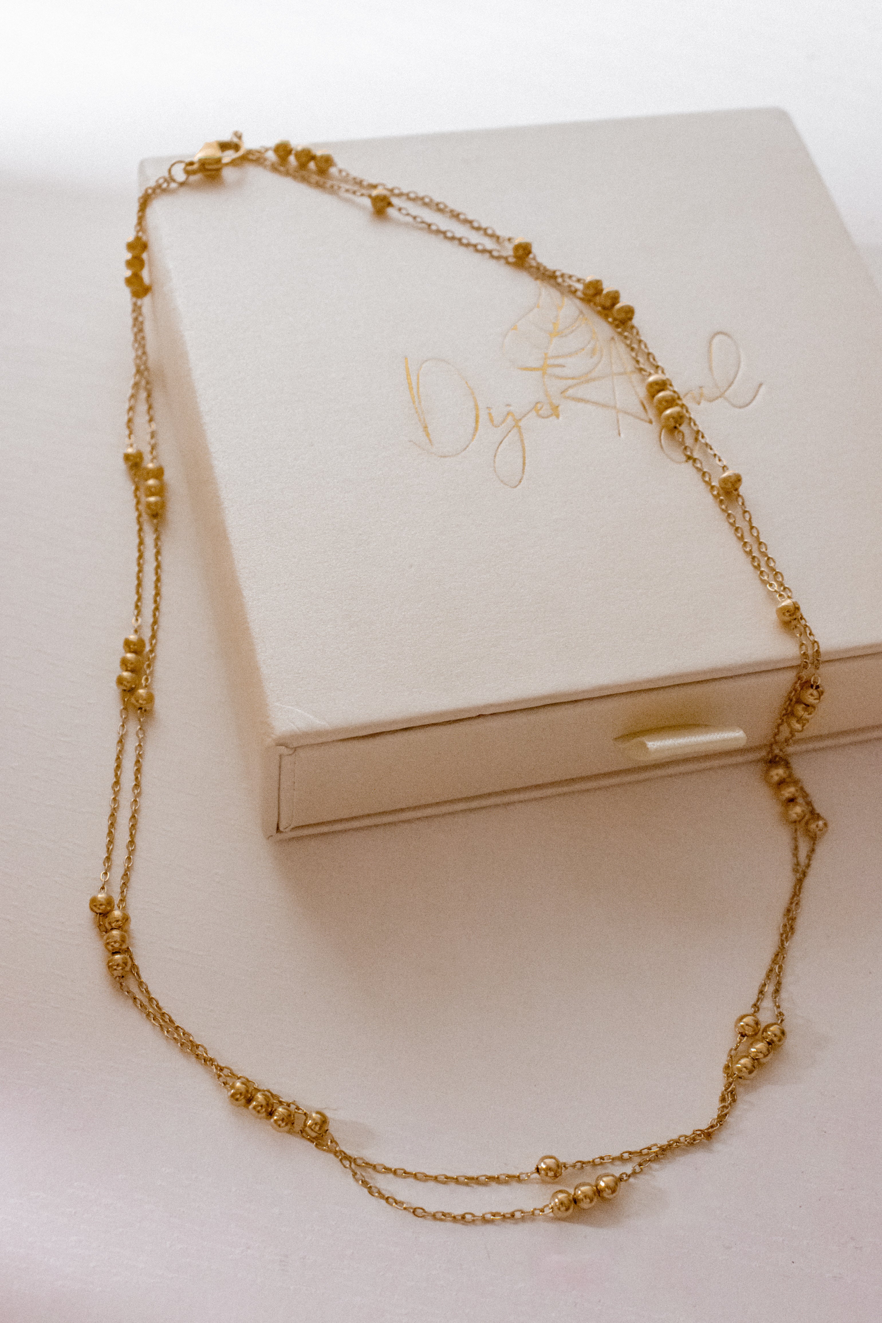Double Gold necklace