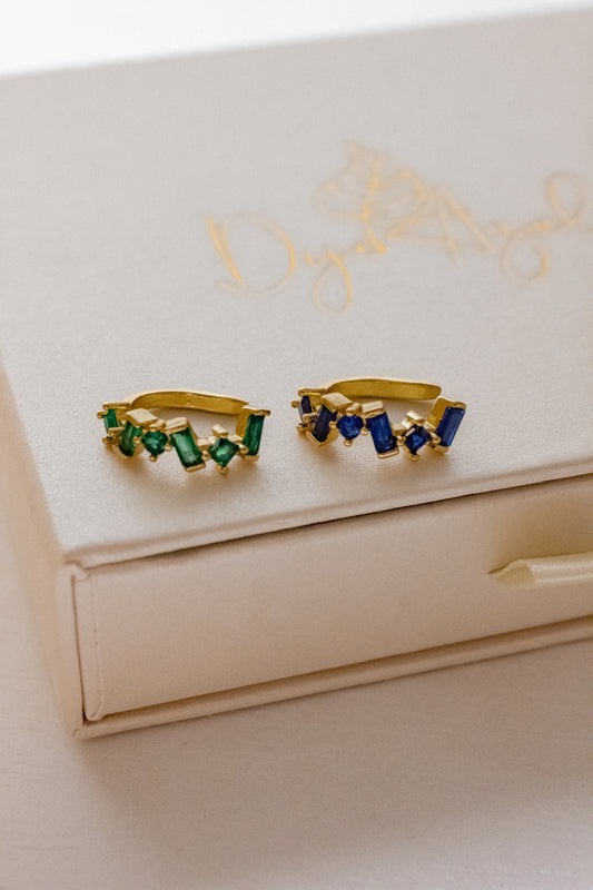 Colorful Spark ear cuff