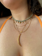 Medialuna necklace