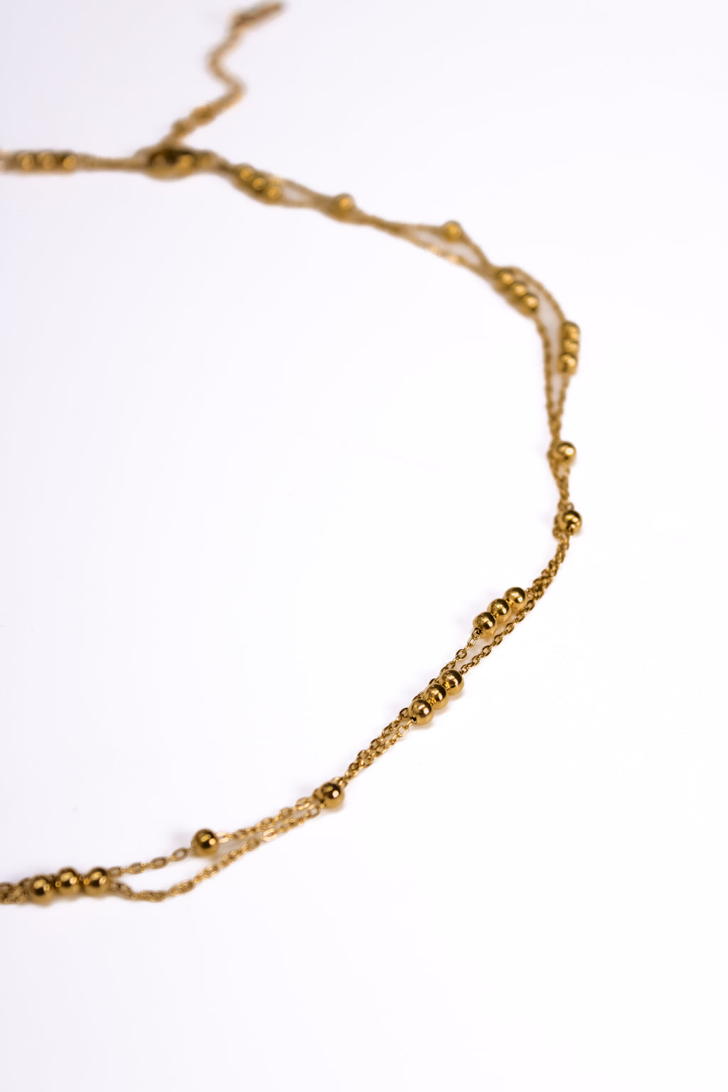 Double Gold necklace