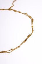 Double Gold necklace