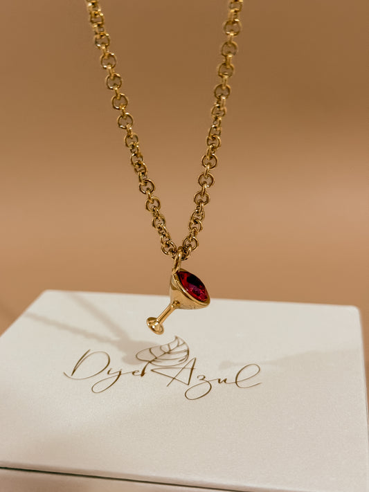 Wine Glass necklace