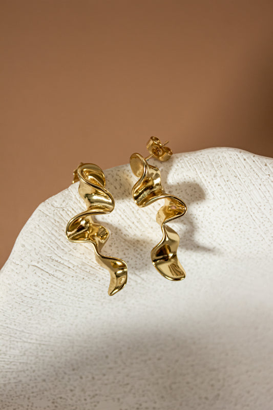 Vesta earrings (GF)