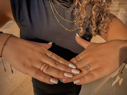 Zirconia Thin ring
