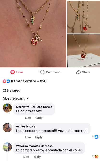 PR necklace