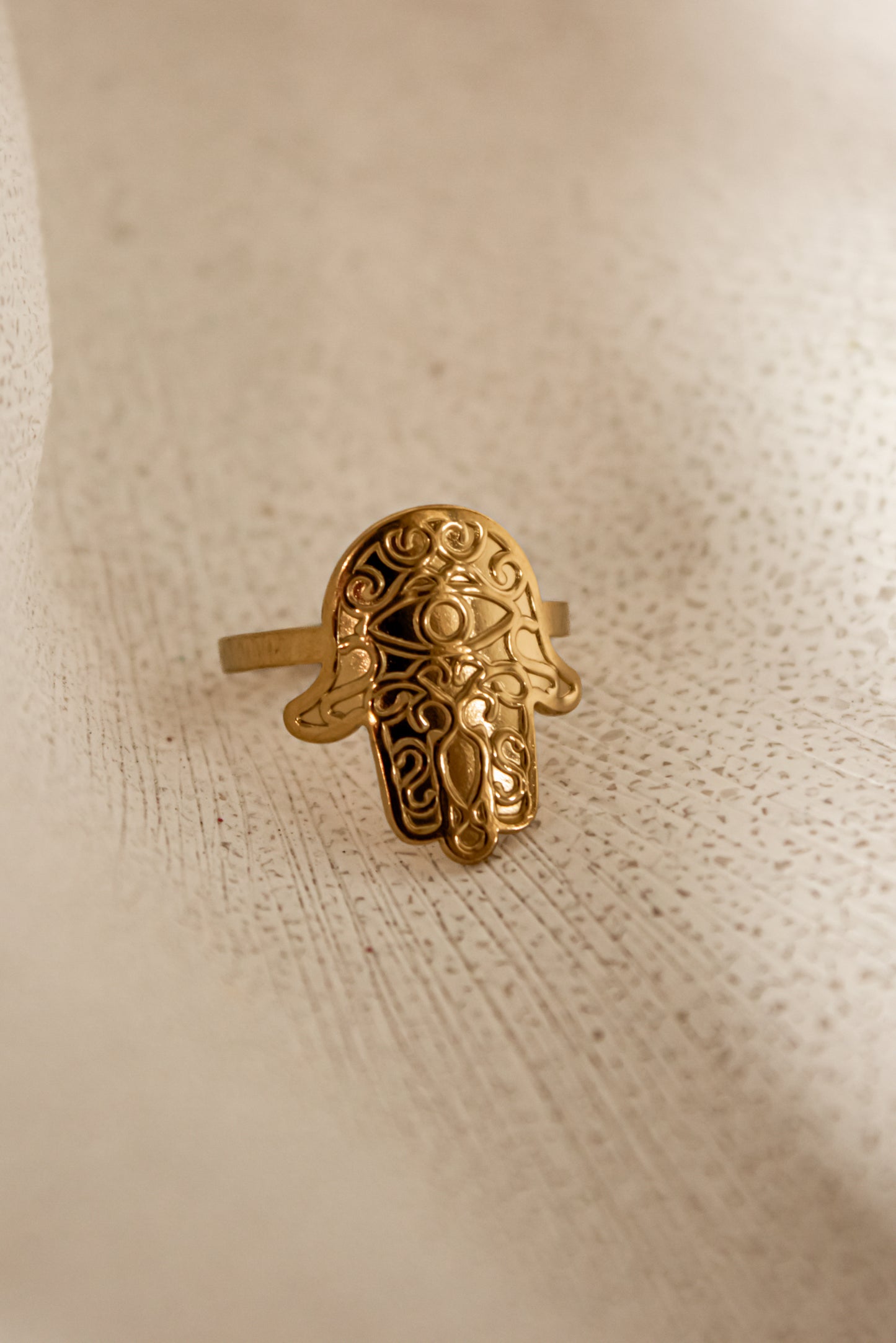 Hamsa Hand ring