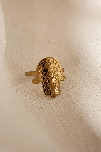 Hamsa Hand ring