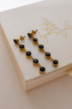Black Long earrings