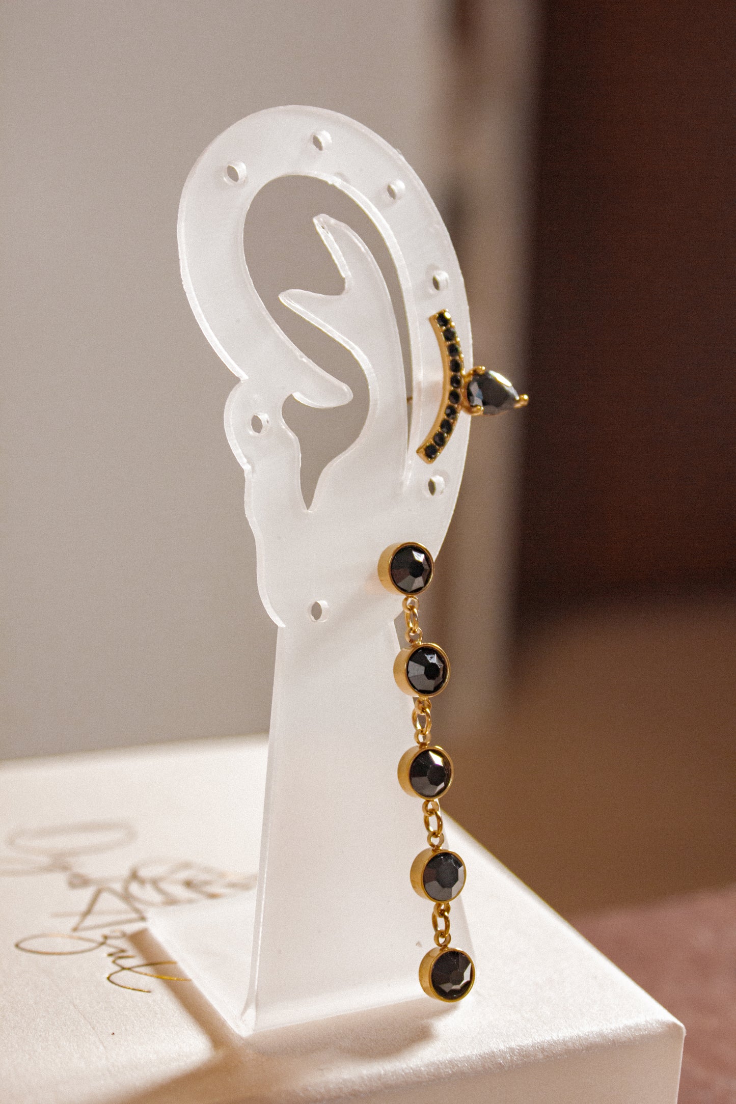 Black Studs earrings
