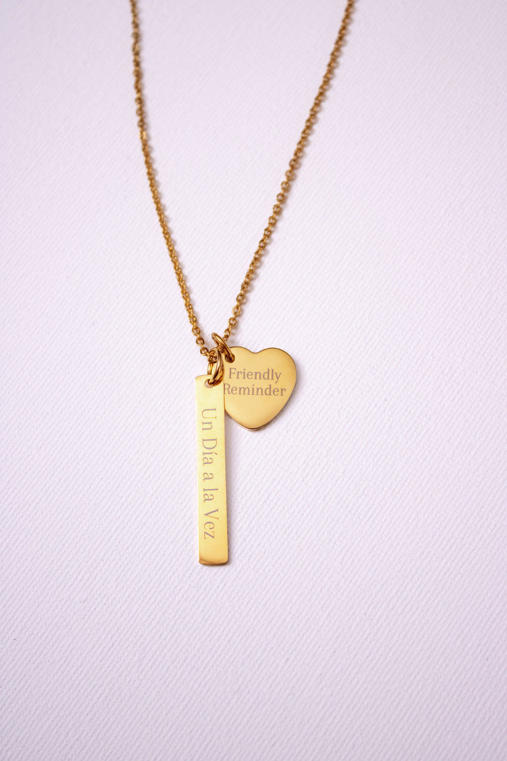 Un dia al Vez Reversible necklace