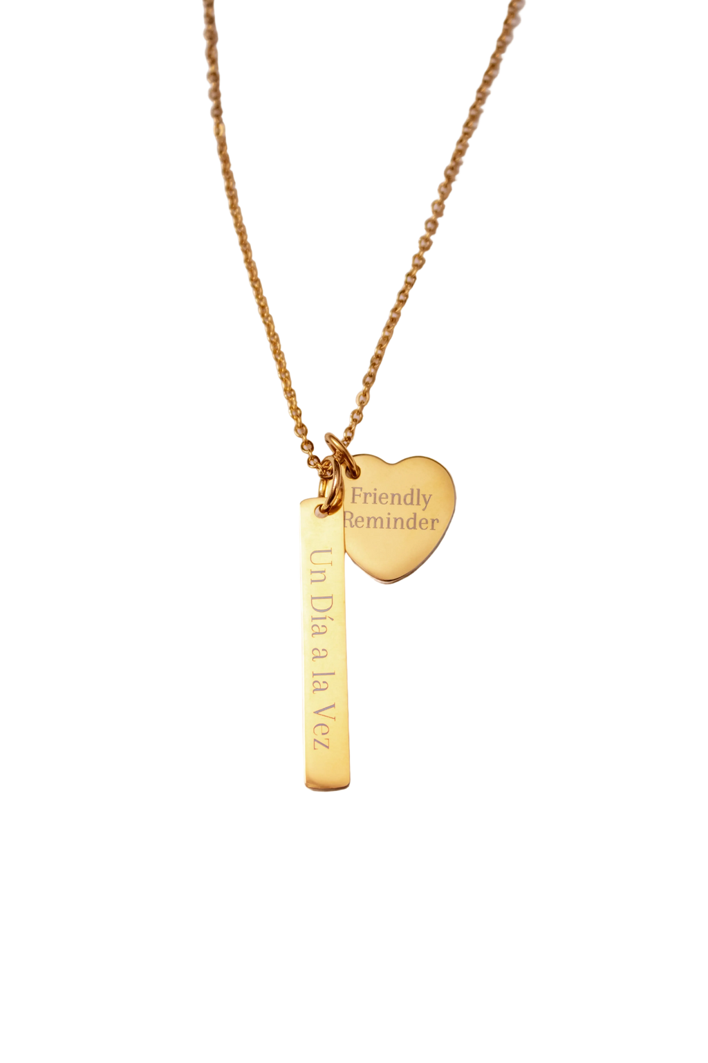 Un dia al Vez Reversible necklace
