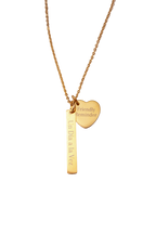 Un dia al Vez Reversible necklace