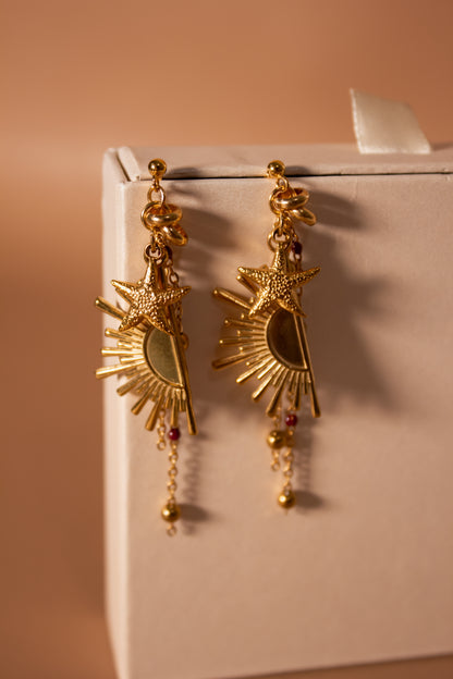 Curaçao earrings