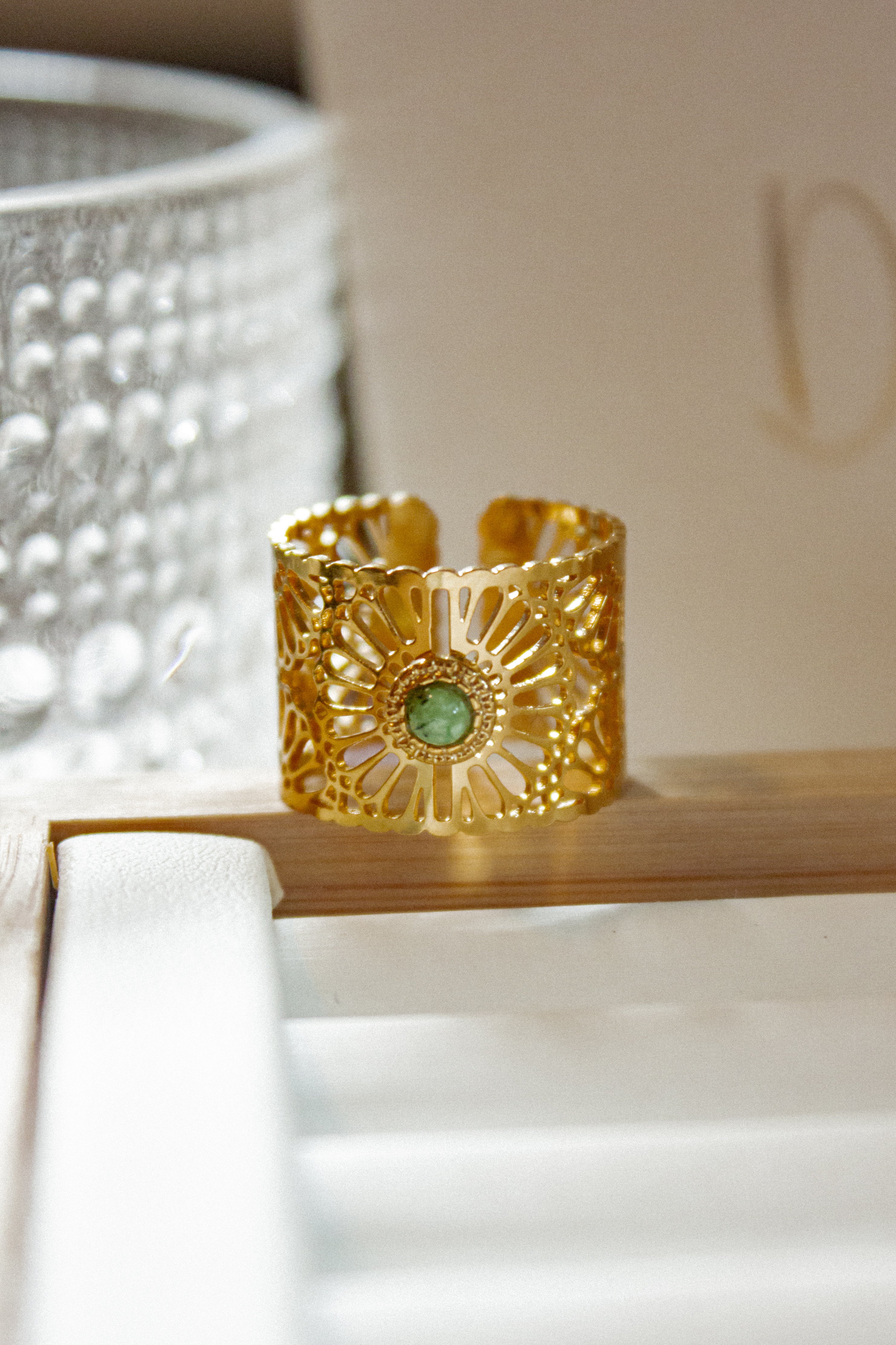 Flowers Cutout ring