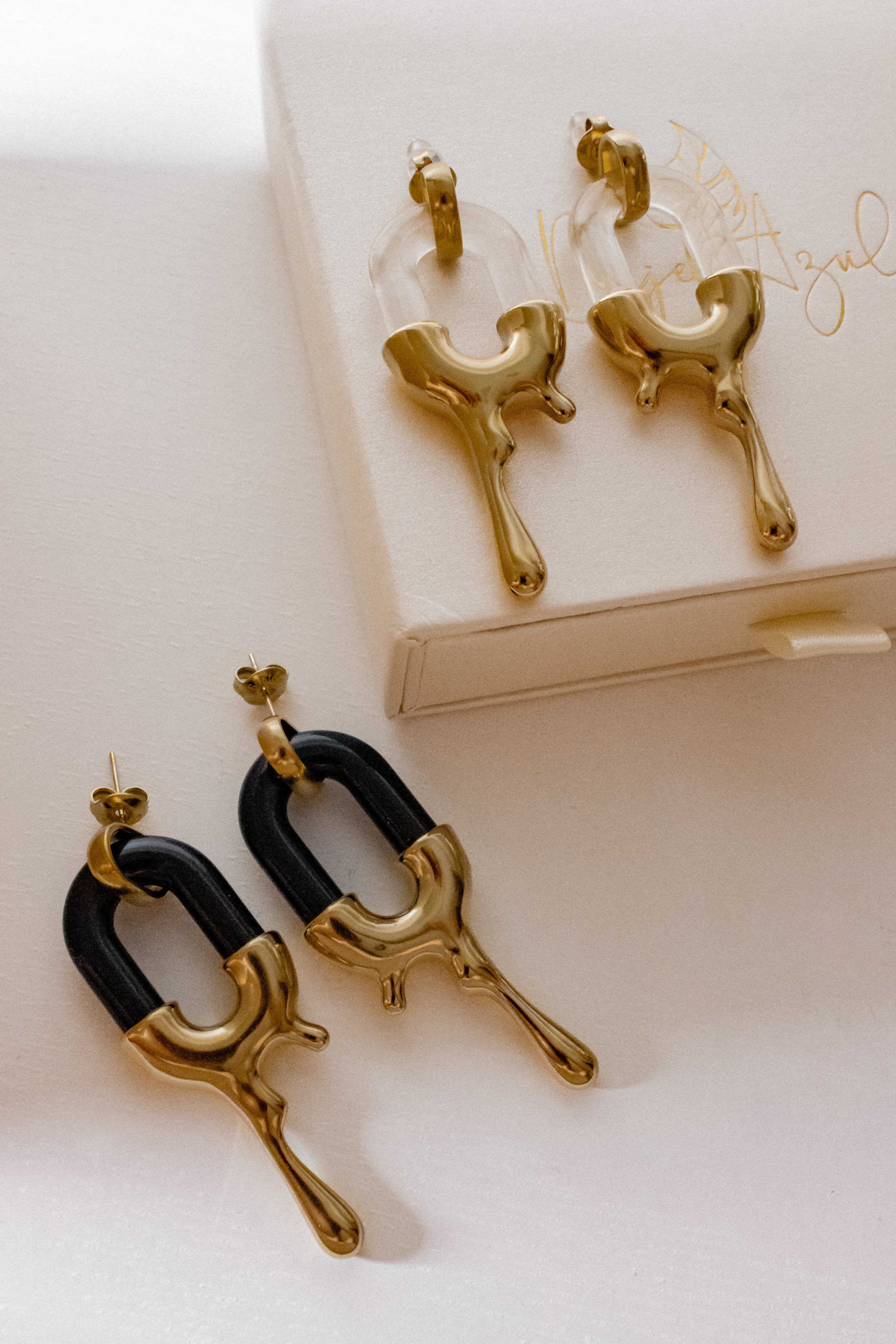 Bold Dripping earrings