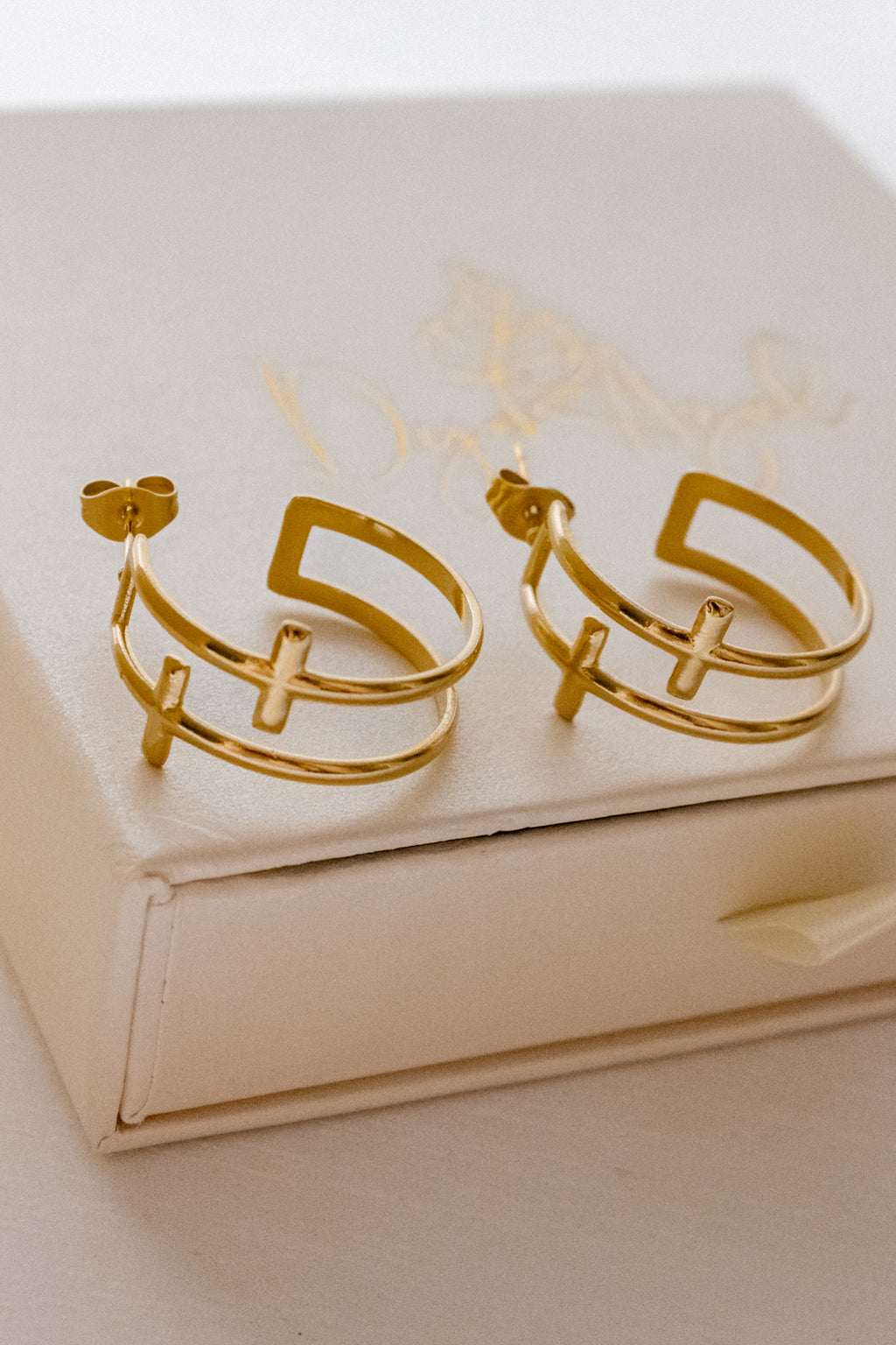 Double Cross hoops