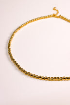Gold Beads necklace (18kGF)