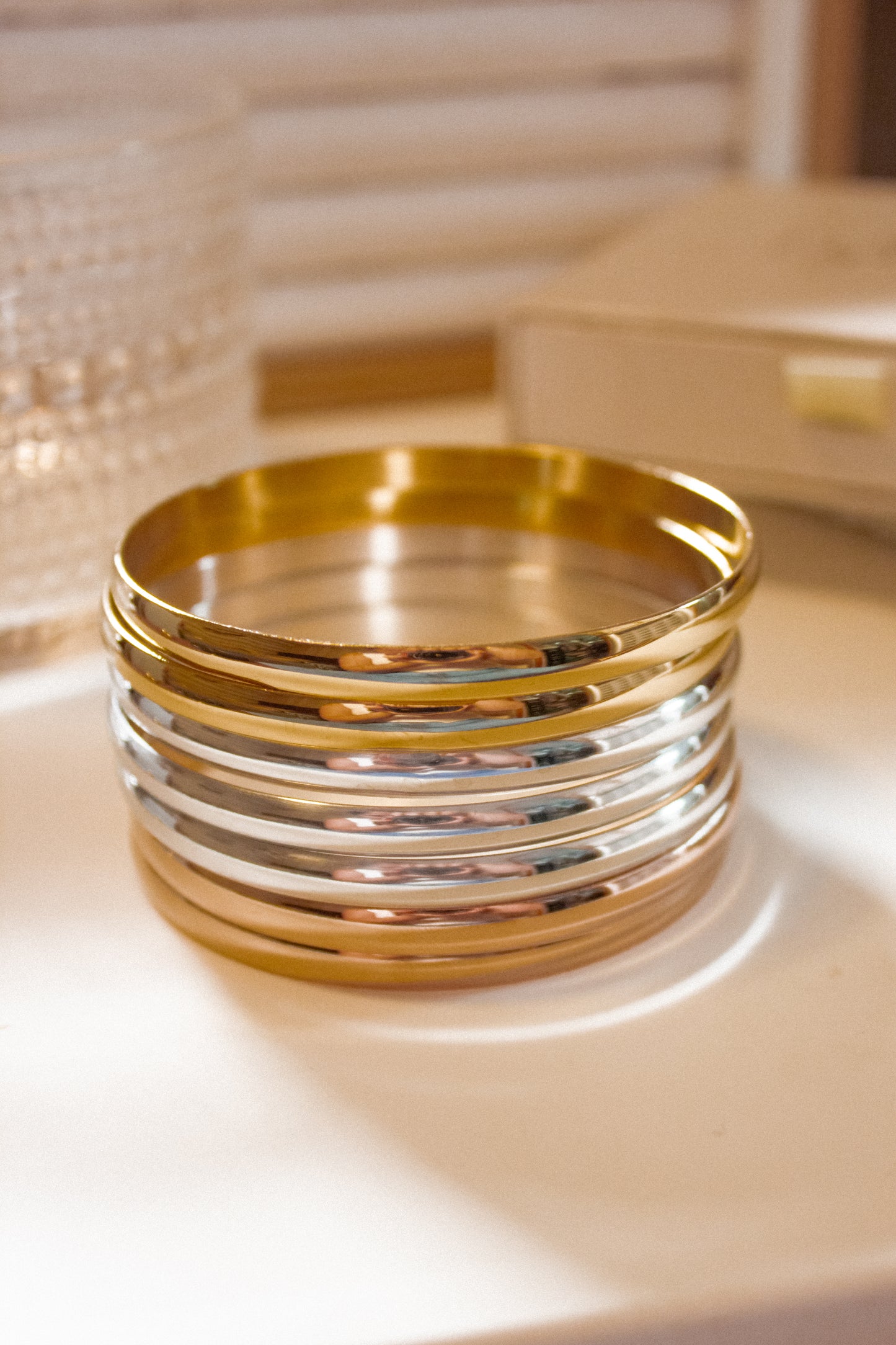 Tres Tonos bangles set