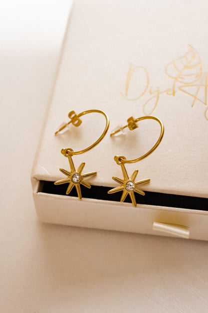 Spark Hoops earrings