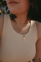 Un dia al Vez Reversible necklace