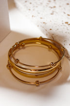 Textura bangle set