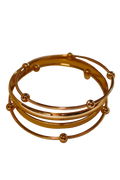 Textura bangle set